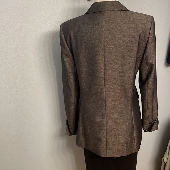 Lafayette 148 3 button Blazer Suit Jacket Wool Blend - Picture 3 of 9